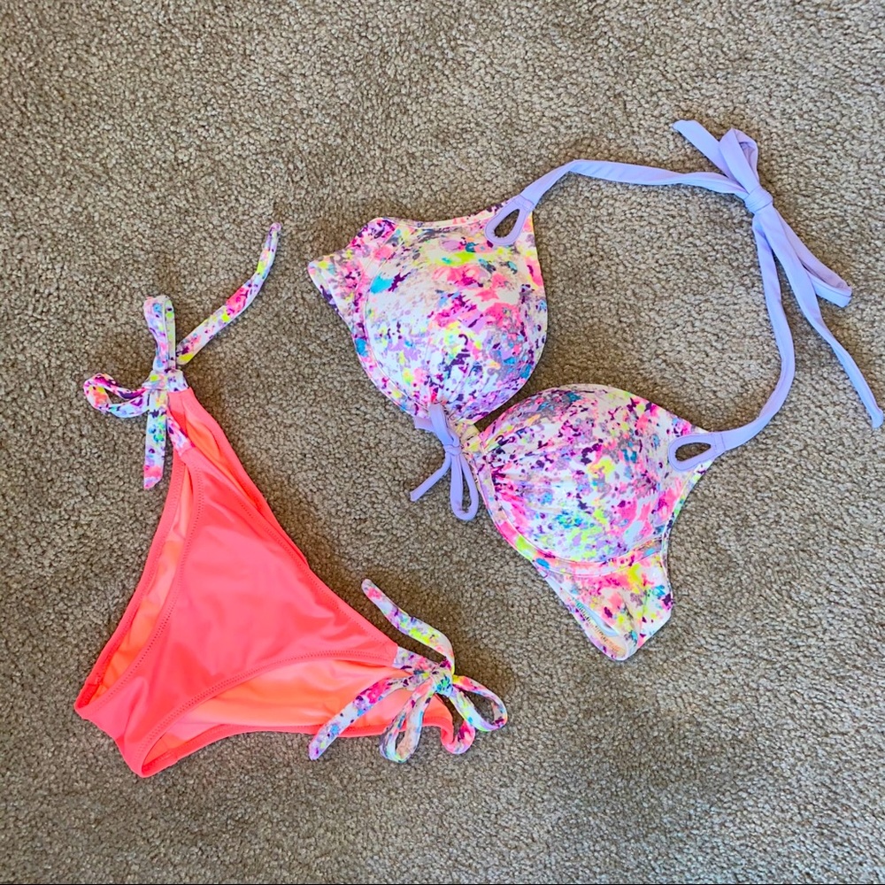 Victoria’s Secret cheeky/push-up bikini set